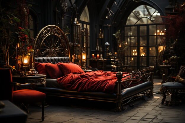 Step into the Enchantment of Dark Academia Meets Vampire Aesthetic