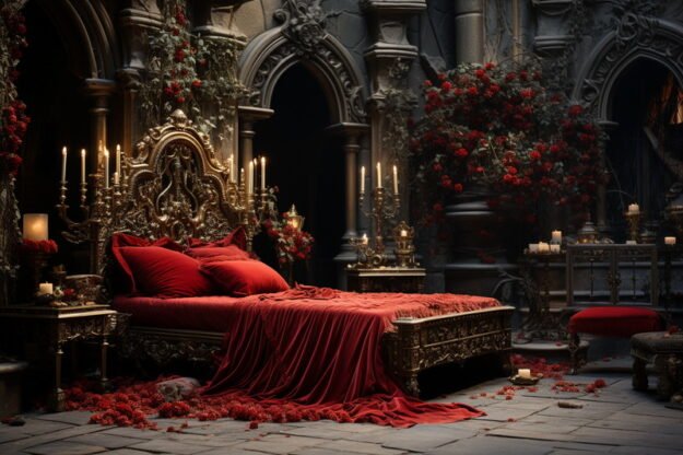 Enter the Enigmatic Realm of Dark Academia and Vampire Aesthetics