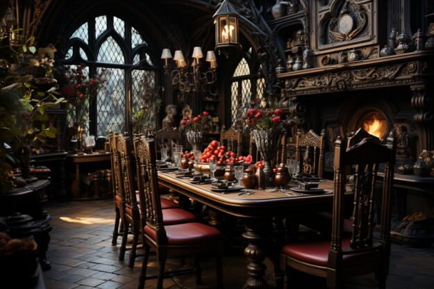 Step into a Gloomy Realm: The Allure of Dark Academia and Vampire Aesthetics