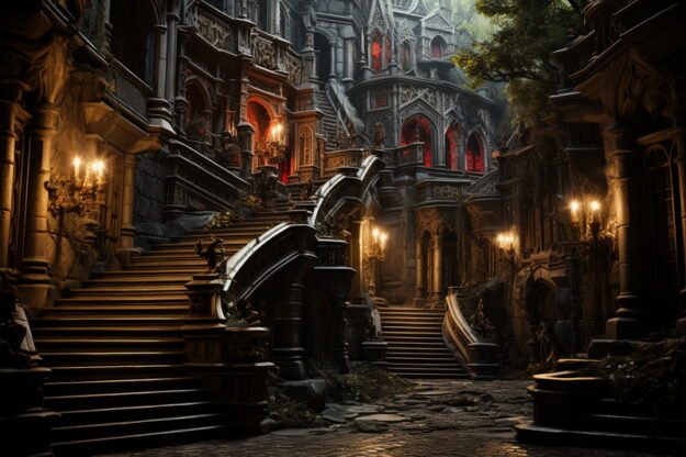 Step Into the Enigmatic Realm of Dark Academia and Vampire Aesthetics