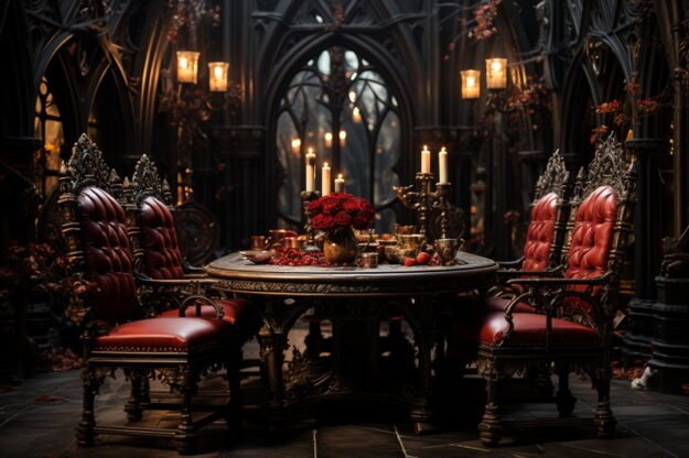 Enter the Enigmatic Realm of Dark Academia and Vampire Aesthetics